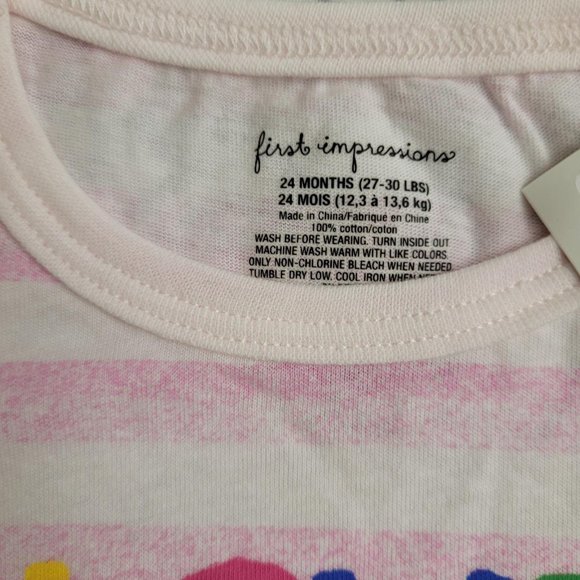 14. First Impressions "LOVE" tee.  24 mo. NWT - Picture 3 of 6